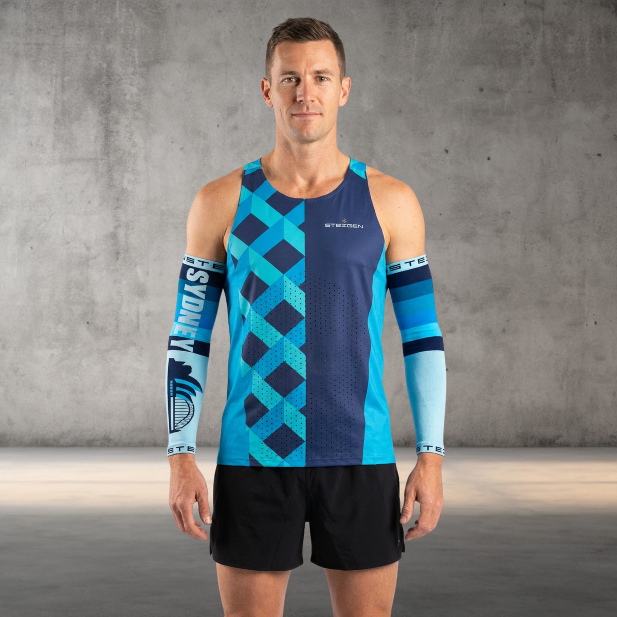Steigen Sydney Navy Arm Socks