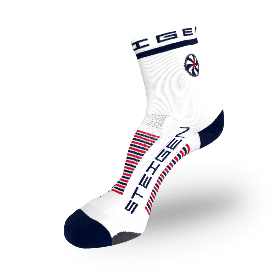 White Running Socks ½ Length