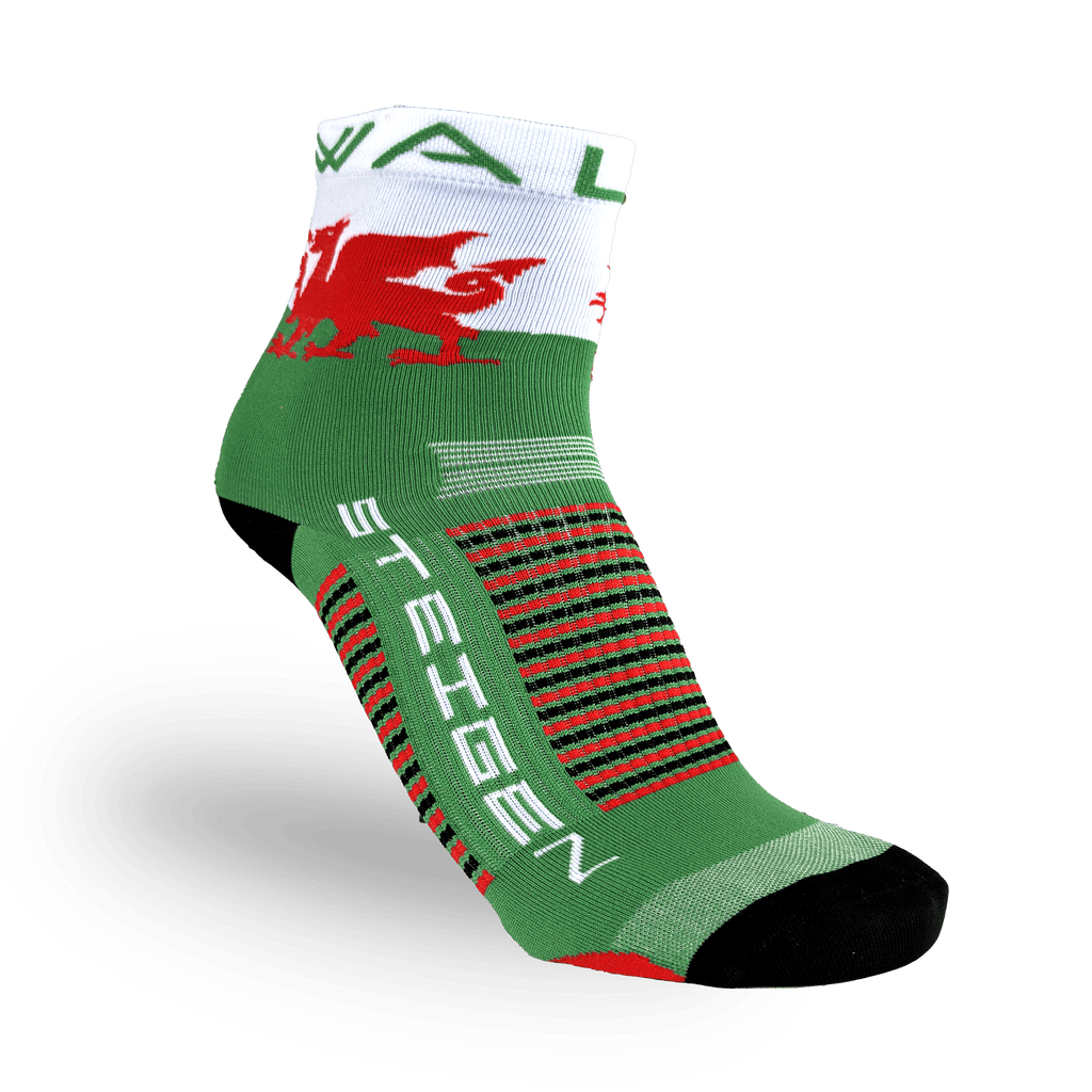 Wales Running Socks ½ Length